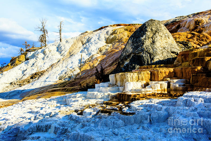 Mammoth Hot Springs Yellowstone #1 Photograph by Ben Graham