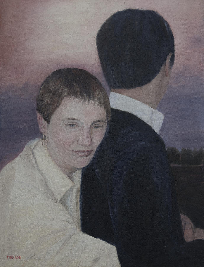 Man And Woman #1 Painting by Masami Iida