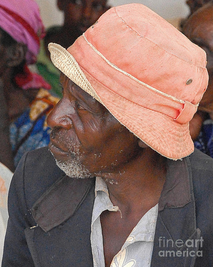 Man in Pink Hat by Robert Suggs Man in Pink Hat by Robert Suggs