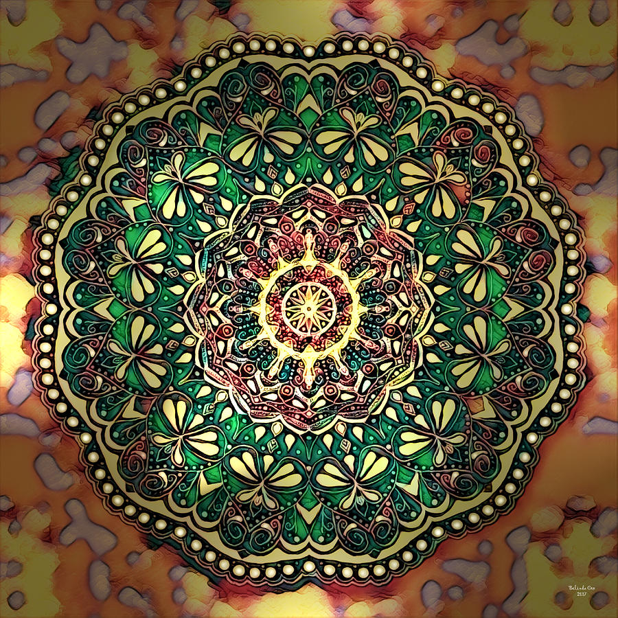 Mandala Art #1 Digital Art by Artful Oasis