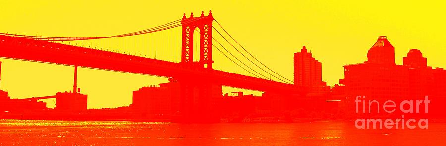 Manhattan Bridge #1 Photograph by Julie Lueders 