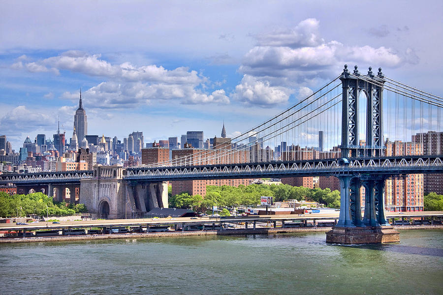 Manhattan Bridge Photograph by June Marie Sobrito - Fine Art America