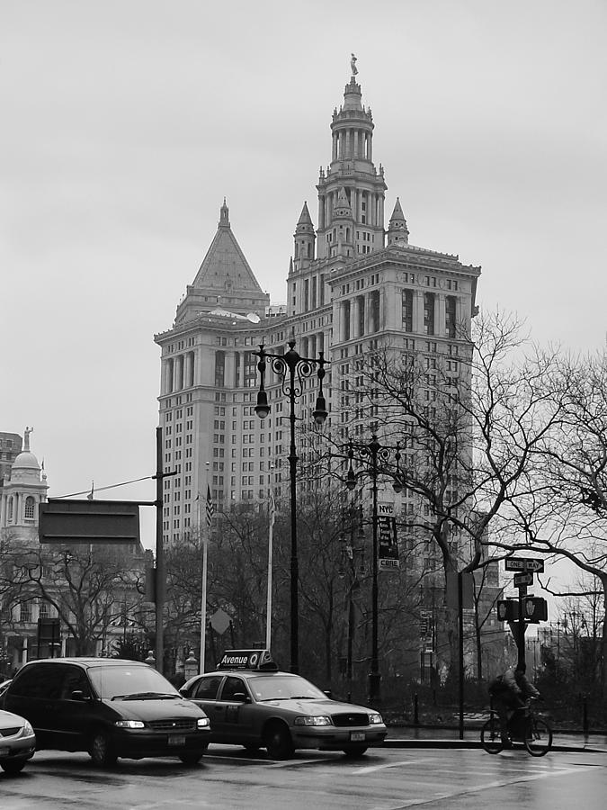 Ghostbusters Photograph - Manhattan Municipal Building #1 by Erin Cadigan