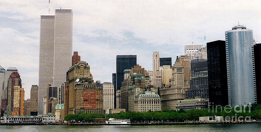 Manhattan Skyline - 1997 #1 Photograph by Charles Robinson
