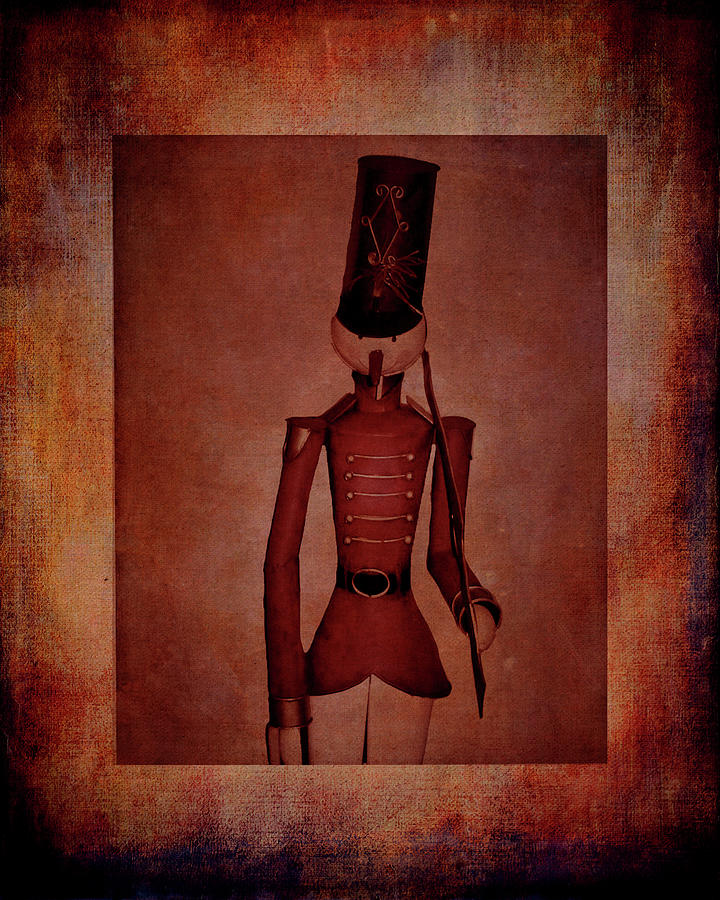 Christmas Mixed Media - Marching Soldier #1 by Lesa Fine