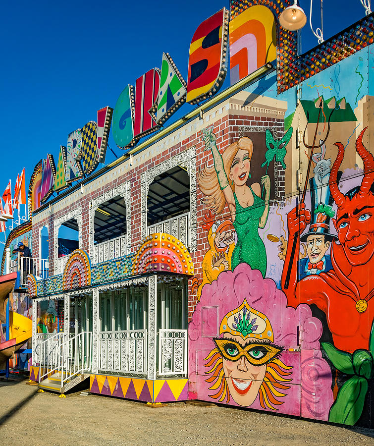 Summer Photograph - Mardi Gras Fun House #1 by Steve Harrington