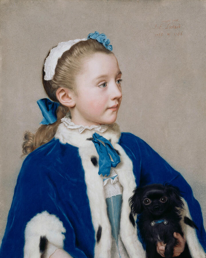 Maria Frederike van Reede-Athlone at Seven, from 1755-1756 Pastel by Jean-Etienne Liotard Maria Frederike van Reede-Athlone at Seven, from 1755-1756 Pastel by Jean-Etienne Liotard