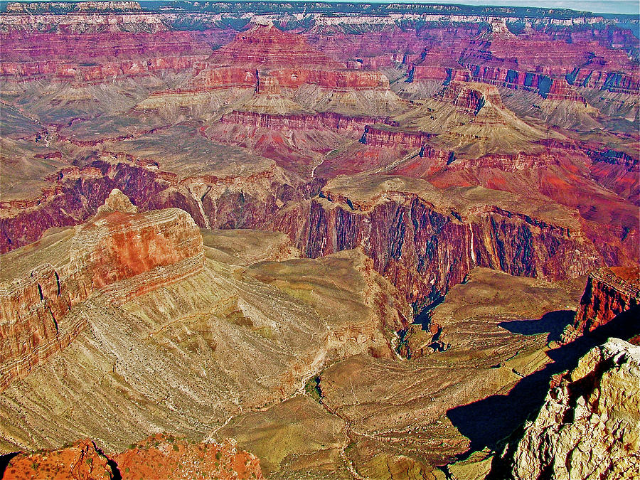 Maricopa Point View in Grand Canyon National Park-Arizona #1 Photograph by Ruth Hager