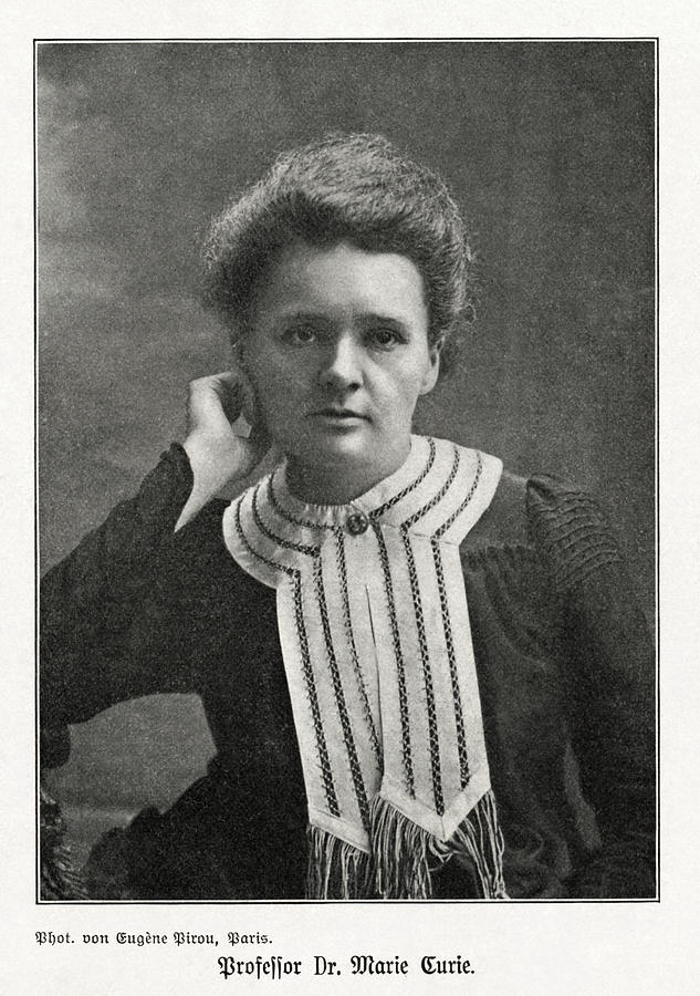 Marie Curie, Polish-french Physicist #1 Photograph by Humanities & Social Sciences Librarynew York Public Library