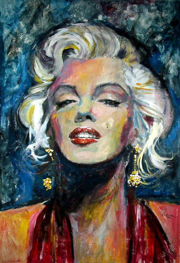 Movie Painting - Marilyn Monroe #5 by Marcelo Neira