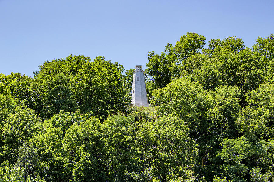 Mark Twain Memorial Lighthouse #1 Photograph by K Bradley Washburn