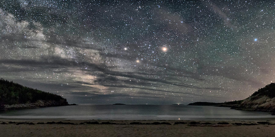 Mars Stars and the Beach #2 Photograph by Robert Fawcett