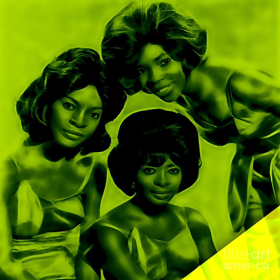 Martha And The Vandellas Collection #1 Mixed Media by Marvin Blaine