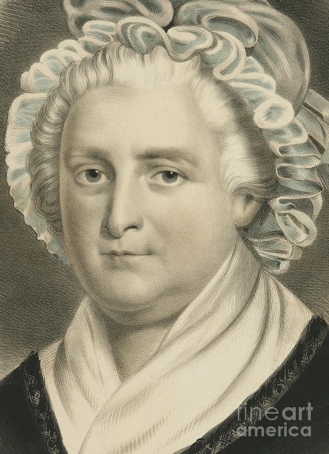 Martha Washington Painting by Currier and Ives - Fine Art America