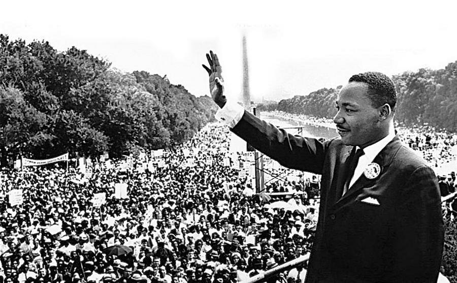 Martin Luther King The Great March On Washington Lincoln Memorial ...