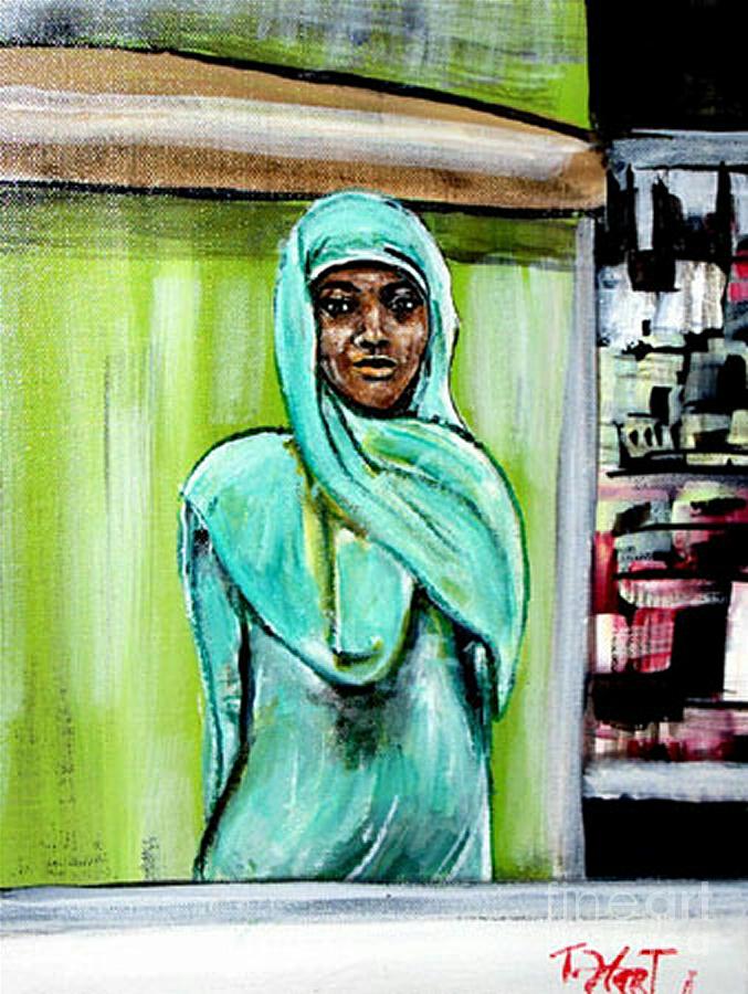 Mary #1 Painting by Tyrone Hart