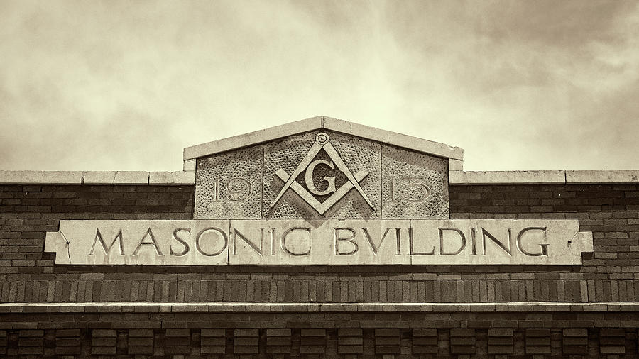 Masonic Building #3 Photograph by Stephen Stookey