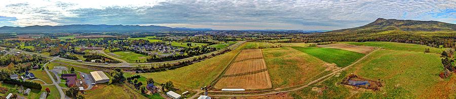Massanutten Mountain Photograph - Massanutten Mountain by Tredegar DroneWorks Massanutten Mountain Photograph - Massanutten Mountain by Tredegar DroneWorks