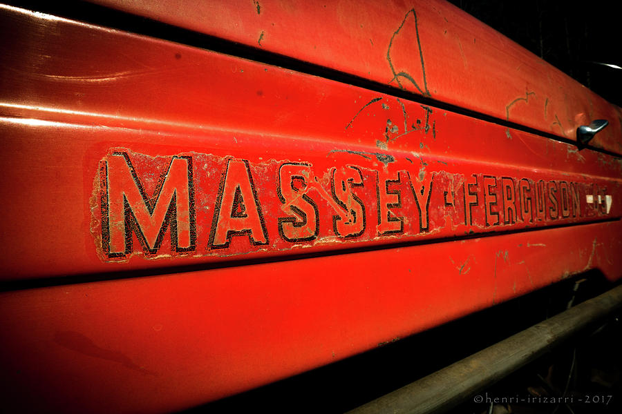 Massey - Ferguson Farm Tractor #1 Photograph by Henri Irizarri