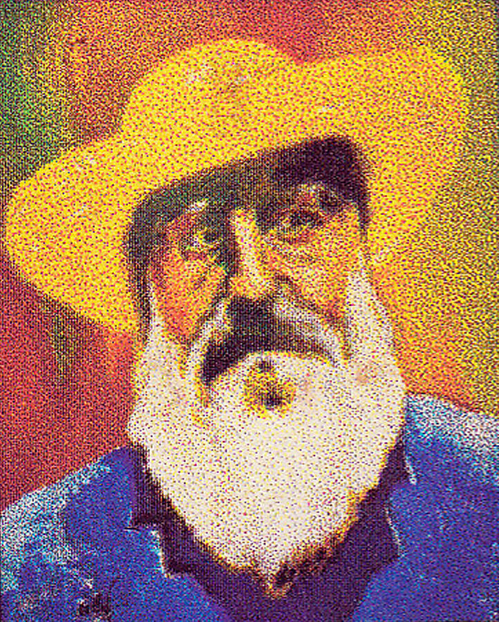 Portrait Painting - Matisse #1 by Hans Doller