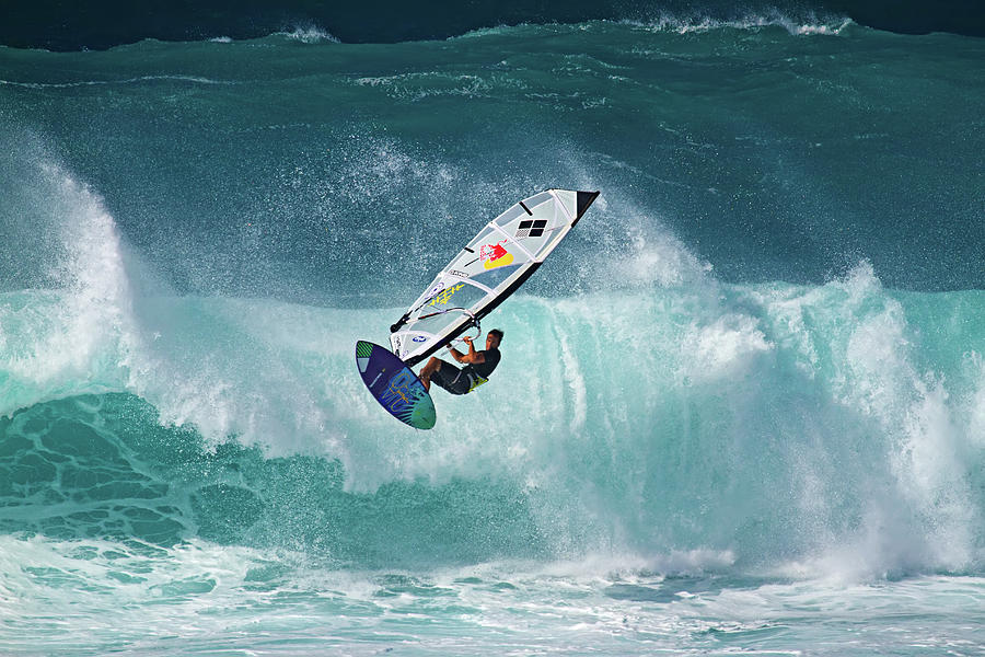 Maui Windsurfer Pro #1 Photograph by Waterdancer 