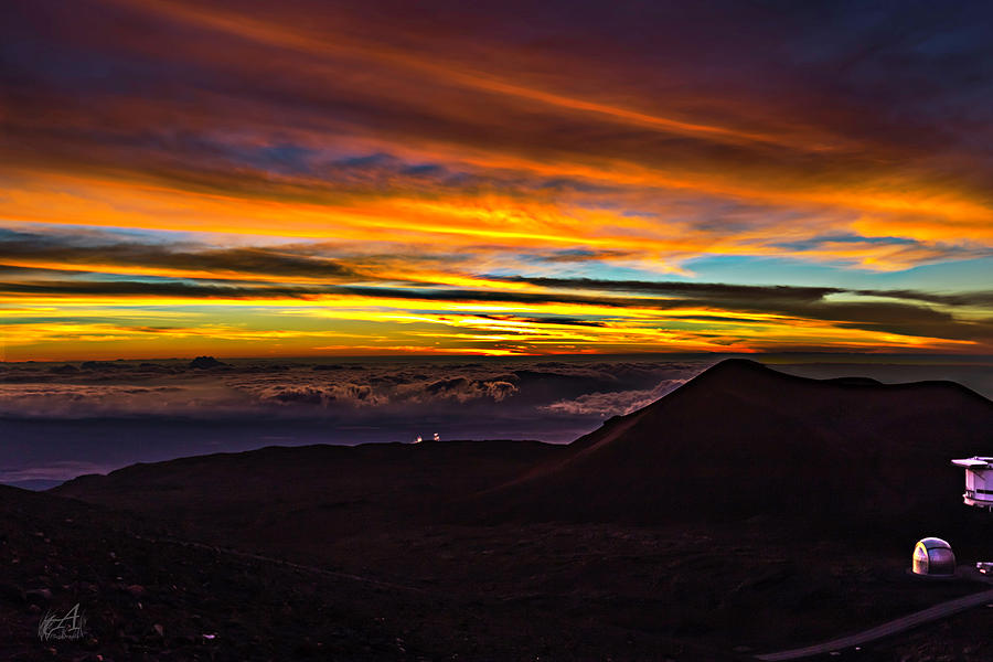 Sunset Photograph - Mauna Kea #1 by Thomas Ashcraft