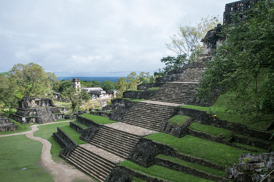 Mayan Ruins at Palenque #1 Photograph by Jurgen Lorenzen