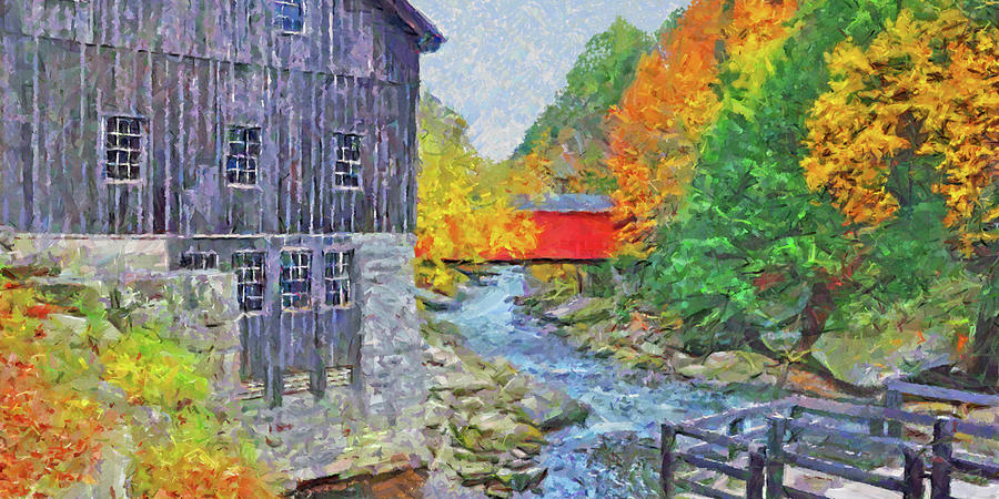 McConnells Mill State Park  #1 Digital Art by Digital Photographic Arts
