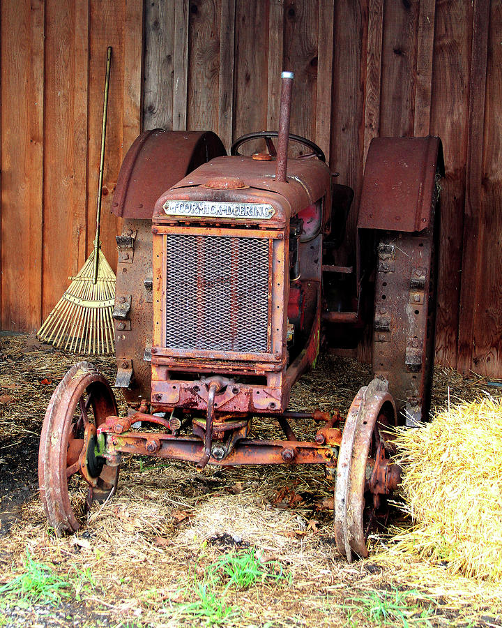 McCormick-Deering Tractor #1 Photograph by John Freidenberg