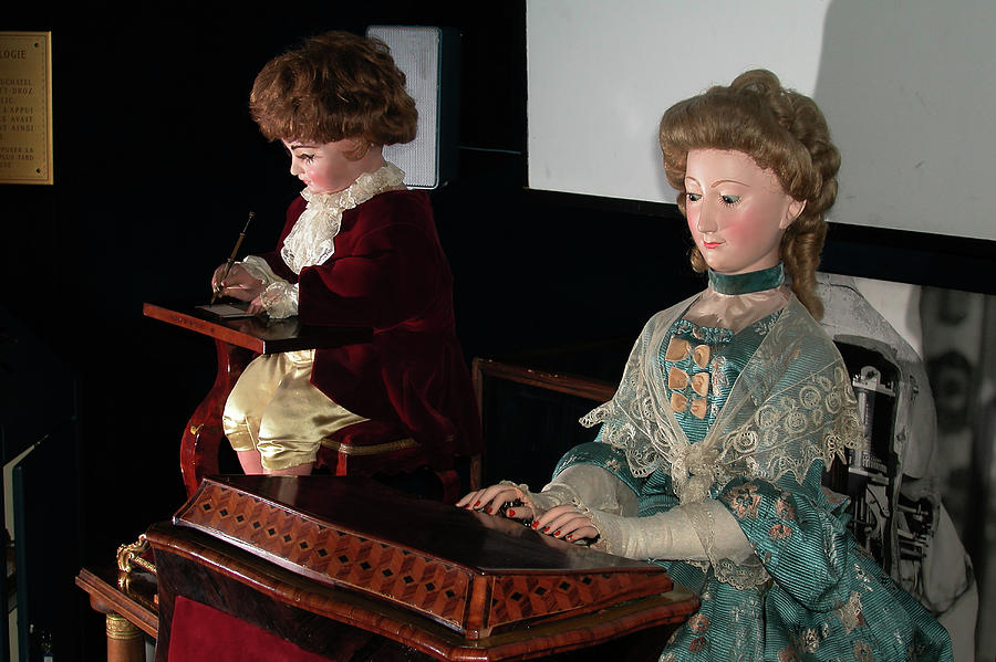 Mechanical Dolls In Switzerland Photograph