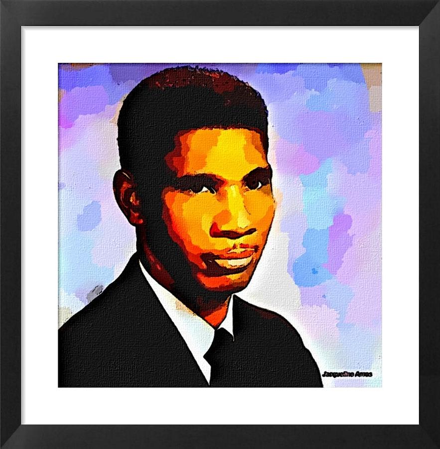 Medgar Evers Painting by Jacqueline Amos Fine Art America