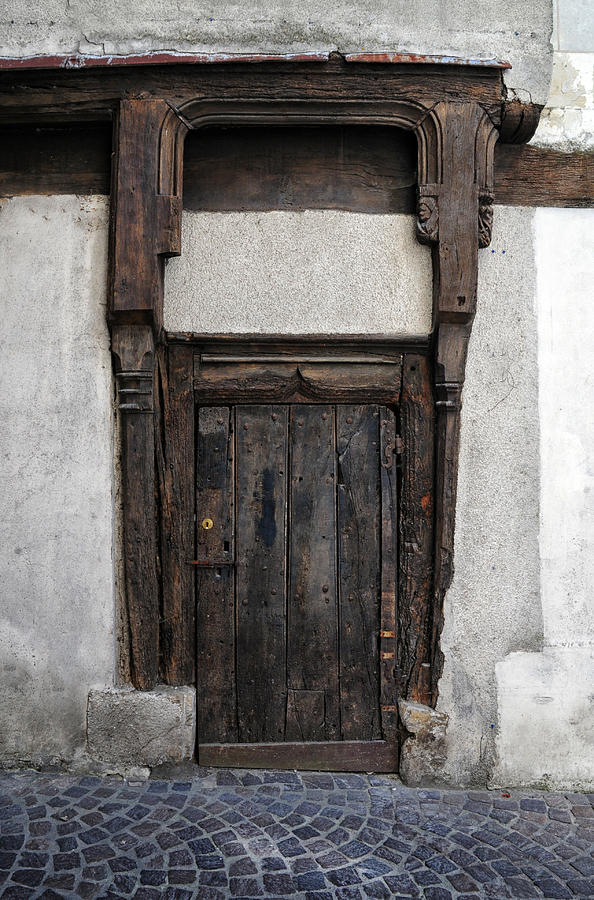 Medieval Door #1 Photograph by Dave Mills