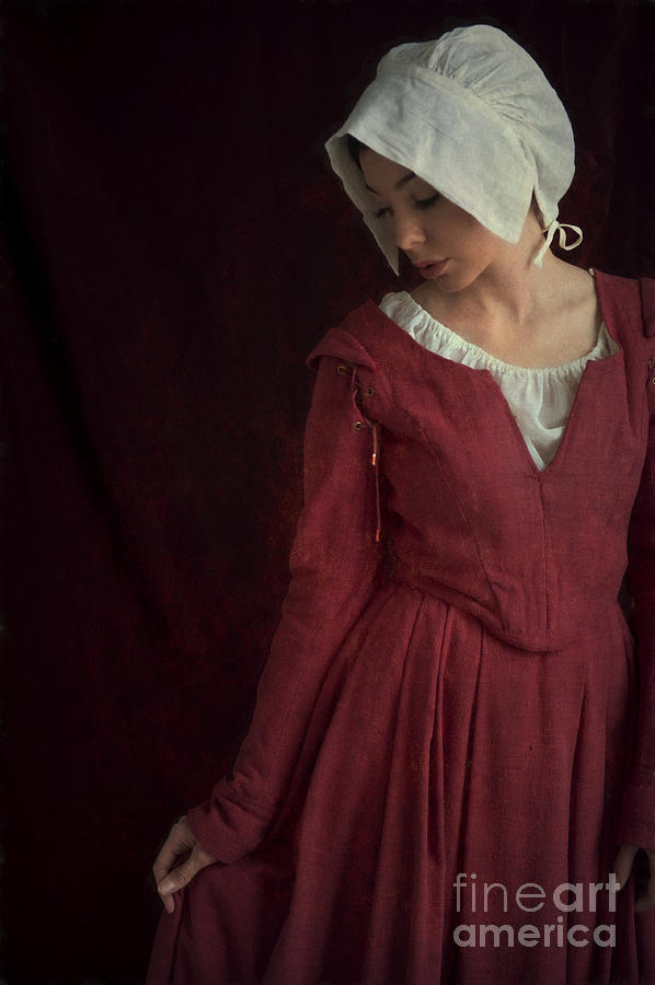 Medieval maid servant  #1 Photograph by Lee Avison