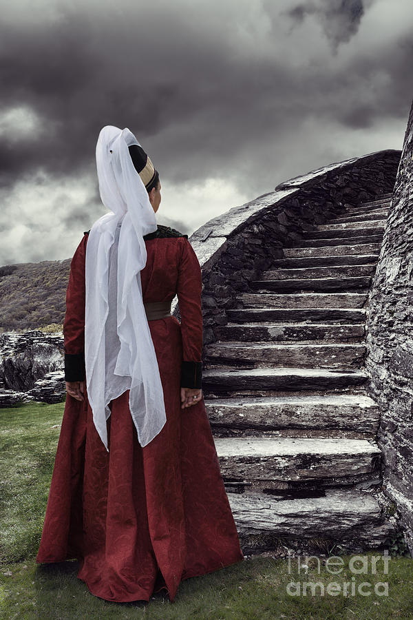 Castle Photograph - Medieval Woman #1 by Amanda Elwell