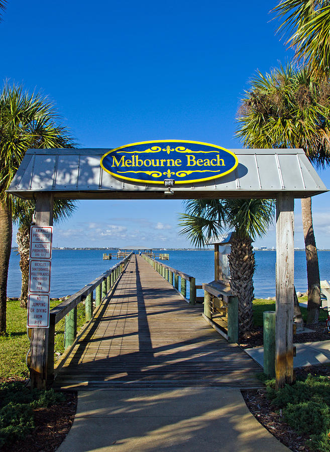Melbourne Beach Florida #1 Photograph by Allan  Hughes