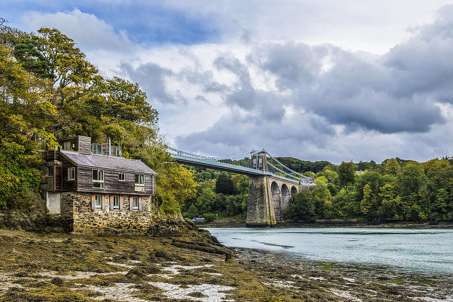 Menai Suspension Bridge Photograph By Chris Evans Fine Art America   1 Menai Suspension Bridge Chris Evans 