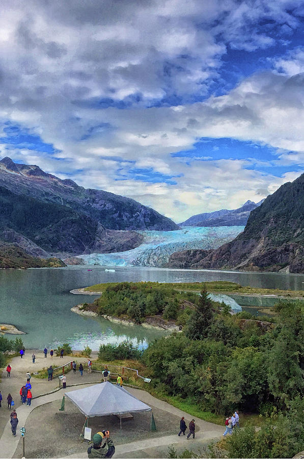 Mendenhall Glacier by Pamela Showalter Mendenhall Glacier by Pamela Showalter