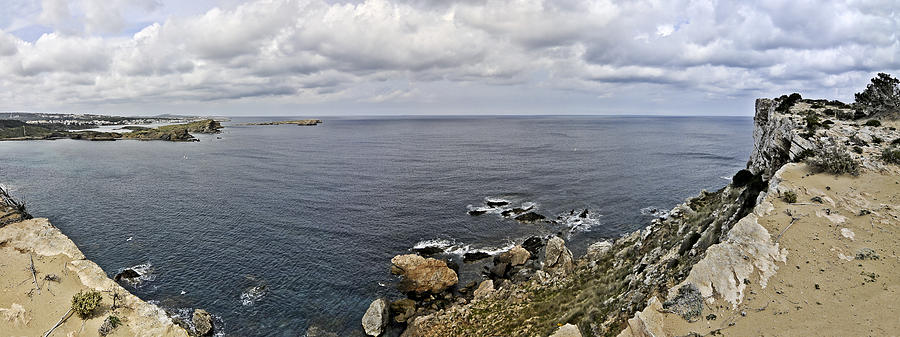 Menorca north shore from Mongofre Photograph by Pedro Cardona Llambias