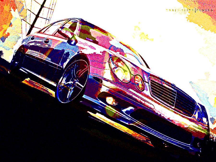 Mercedes #1 Digital Art by Lora Battle - Pixels