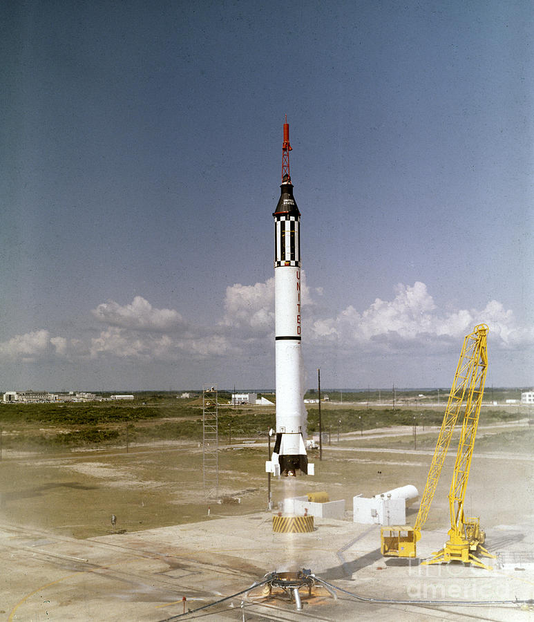 Mercury-redstone Launch #1 Photograph by Nasa