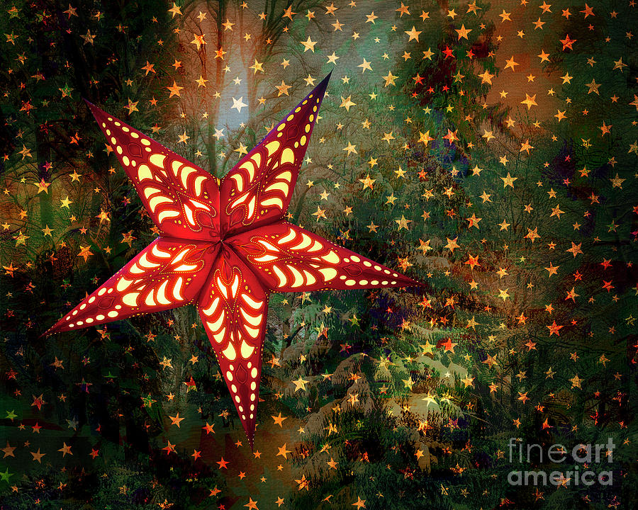 Merry Christmas #4 Digital Art by Edmund Nagele FRPS