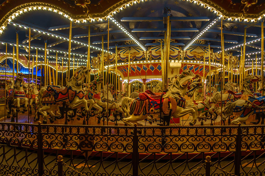 Merry Go Round Photograph by Charles A LaMatto - Fine Art America