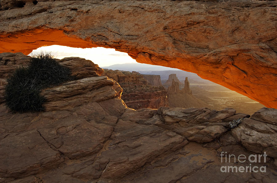 Mesa Arch Sunrise - D003097 #1 Photograph by Daniel Dempster