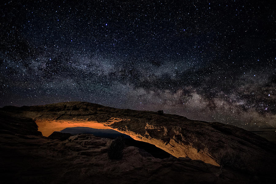 Mesa Night #1 Photograph by Robert Fawcett
