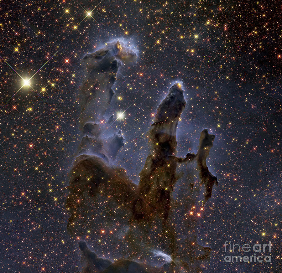 Messier 16, The Eagle Nebula In Serpens #1 Photograph by Roberto Colombari