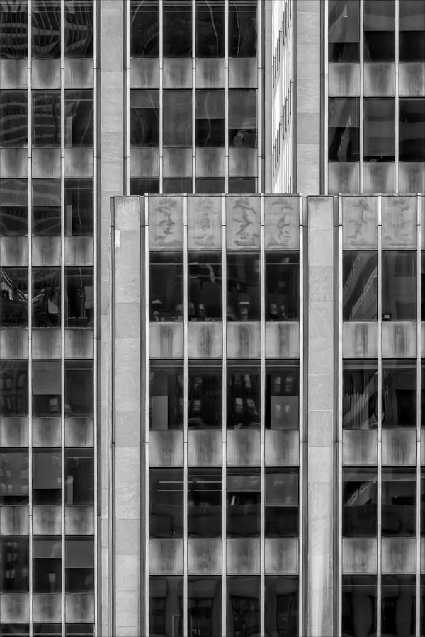 Metal and Glass Office Building NYC #1 Photograph by Robert Ullmann