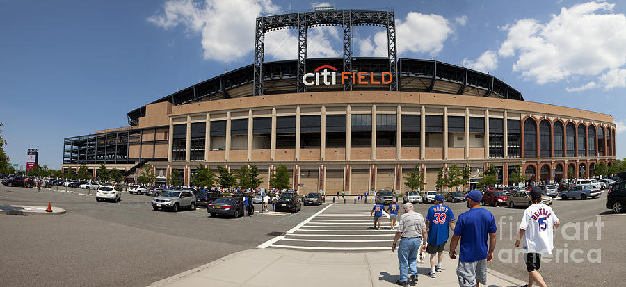 Mets baseball stadium Citi Field in Queens - New York #1 Photograph by Anthony Totah
