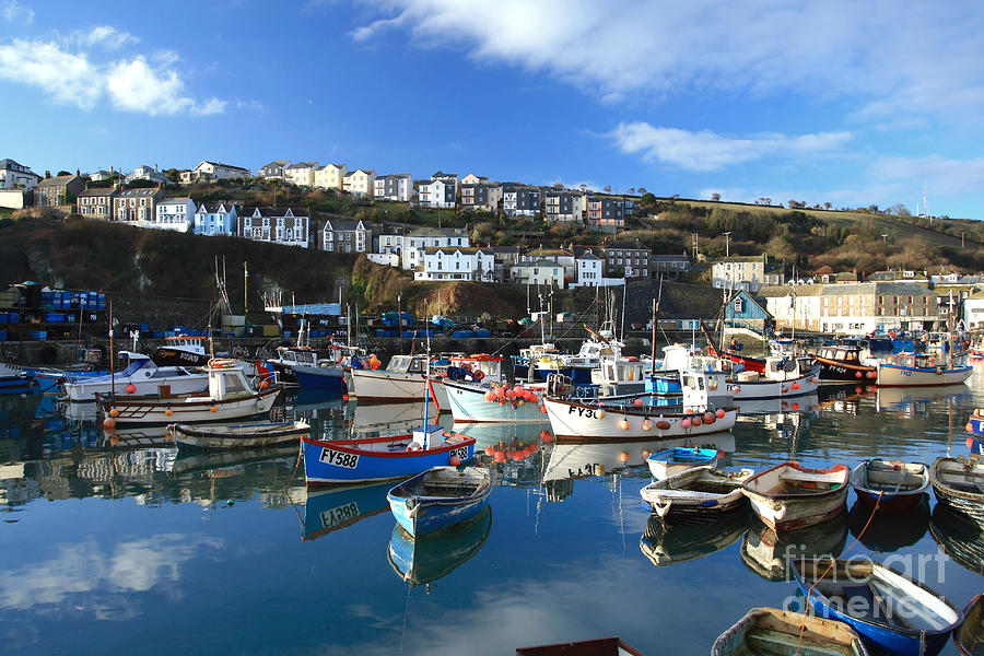 Boat Photograph - Mevagissey #1 by Carl Whitfield