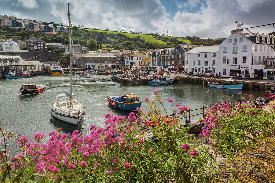 Mevagissey Fishing village, Cornwall #1 Photograph by Maggie Mccall
