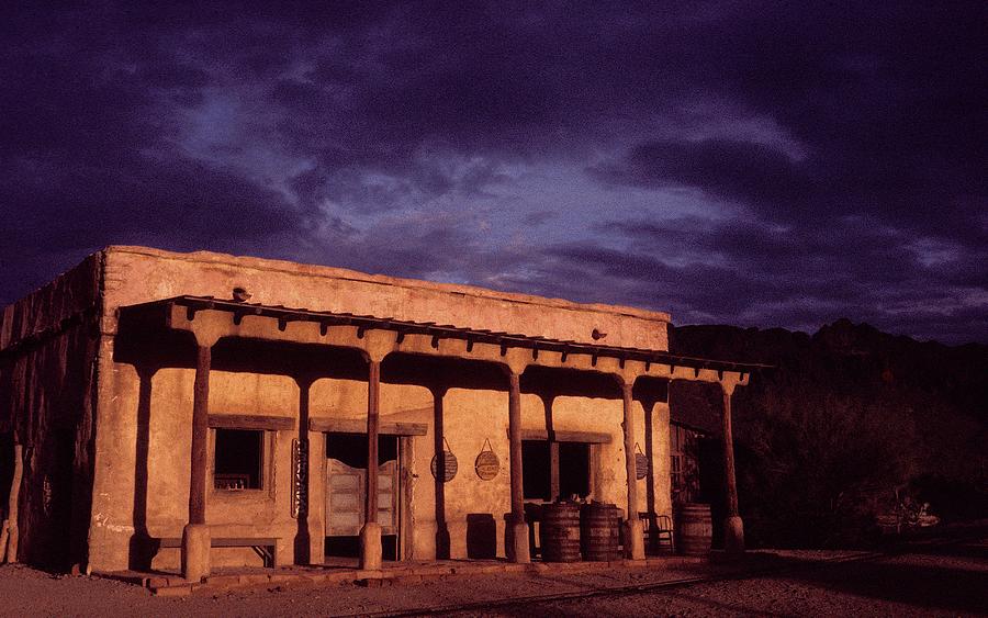 Mexican Cantina Rio Lobo Set Old Tucson Arizona 1970-1980 #1 Photograph by David Lee Guss